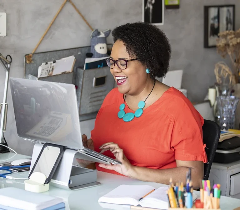 MCode coach doing a virtual training session